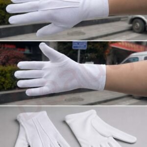 White Gloves Cotton 100%